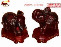 廠家熱銷深圳工廠熱銷木紋富貴吉祥如意對大象工藝品擺件批發_禮品、工藝品、飾品_世界工廠網中國產品信息庫